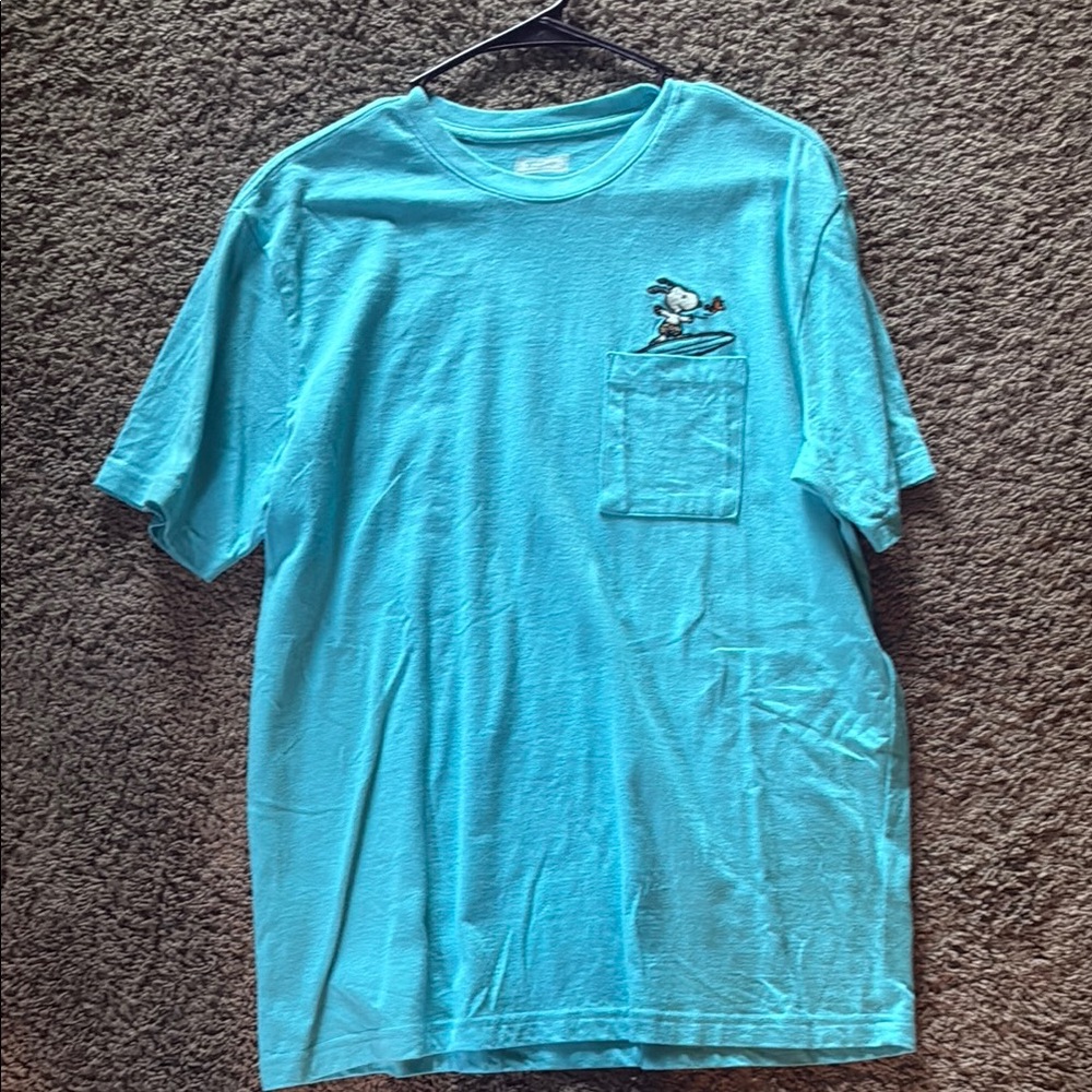 Men's Blue Graphic T-Shirt